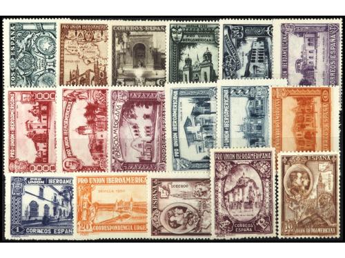 ESPAÑA. Ed. 566/82. SERIE COMPLETA. El 4 pts. sin goma y el 