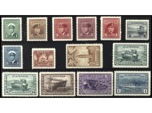 ** CANADA. Yv. 205/18. SERIE COMPLETA. MUY BONITA. Yvert 195