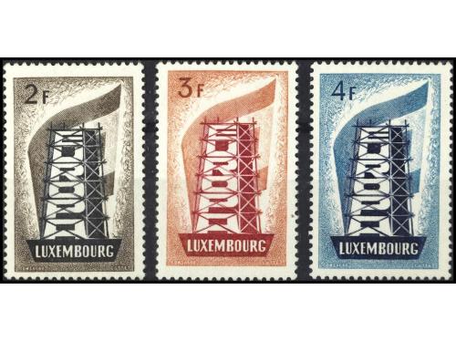 ** LUXEMBURGO. Yv. 514/6. SERIE COMPLETA. OCASIÓN. Yvert 450