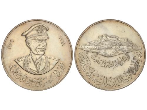 LIBIA. Medalla de plata. 1979. GADAFFI. 27,95 grs. AR. X ani