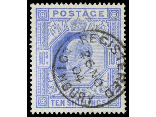 GRAN BRETAÑA. Conjunto formado por 3 cartas con el Yv. nº 1,