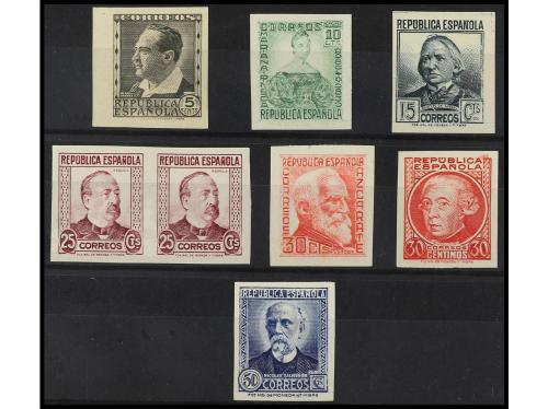 **/(*) ESPAÑA. Ed. 681/8s. SERIE COMPLETA, 7 valores. SIN DE