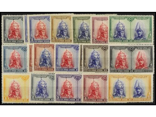 ** ESPAÑA. Ed. 402/33. SERIE COMPLETA. 32 valores más repeti