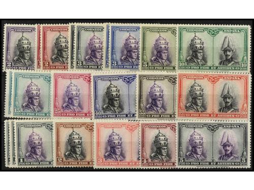 ** ESPAÑA. Ed. 402/33. SERIE COMPLETA. 32 valores más repeti