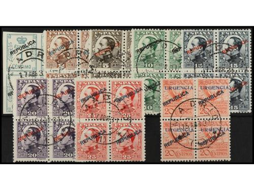 ° ESPAÑA E. LOCALES REPUBLICANAS: MADRID. Ed. 1/8. SERIE COM