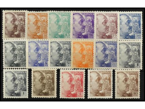 **/* ESPAÑA. Ed. 919/35. SERIE COMPLETA. 17 valores. Mayoría
