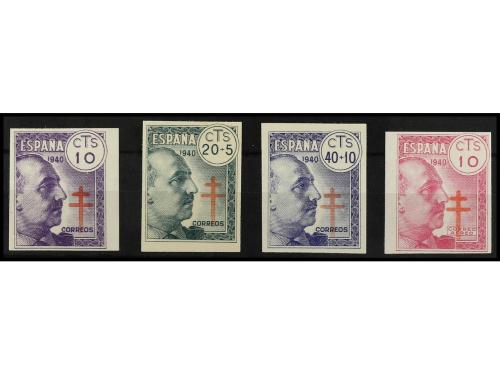 ** ESPAÑA. Ed. 936/39s. SERIE COMPLETA. 4 valores SIN DENTAR