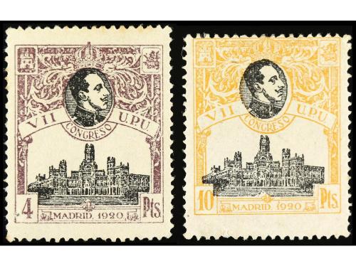 * ESPAÑA. Ed. 308/09. 4 y 10 pts. Leves defectos. A EXAMINAR