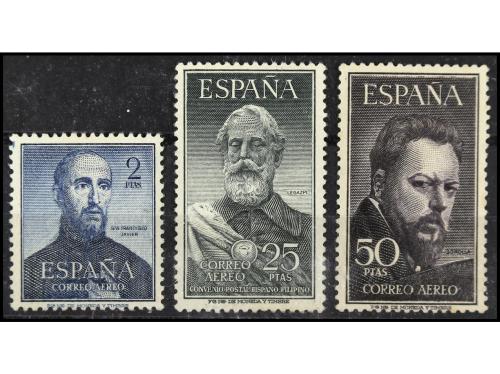 * ESPAÑA. Ed. 1118 y 1124/25. SERIES COMPLETAS. 3 valores. S