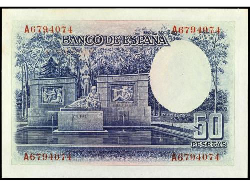 GUERRA CIVIL, ZONA REPUBLICANA. 50 Pesetas. 22 Julio 1935. R