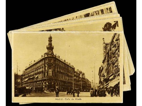 ESPAÑA GUERRA CIVIL. CONJUNTO montado en fichas formado por 
