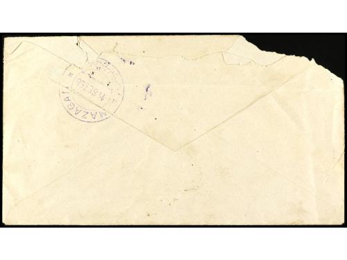 ✉ MARRUECOS: CORREO LOCAL. Yv. 54. 1898. MARRAKECH a MAGAZAN