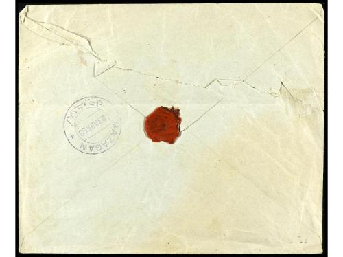 ✉ MARRUECOS: CORREO LOCAL. Yv. 54. 1898. MARRAKECH a MAGAZAN