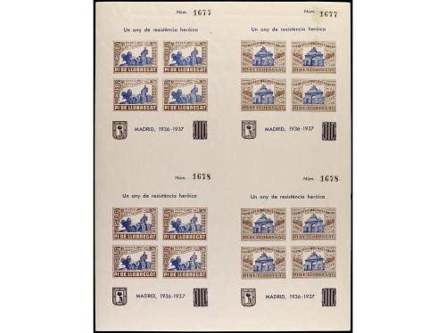 ** ESPAÑA GUERRA CIVIL. PI DE LLOBREGAT. Series completas de