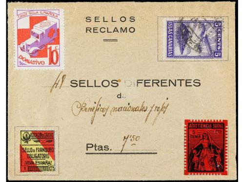 ESPAÑA GUERRA CIVIL. VIÑETAS POLÍTICAS. Conjunto montado en 