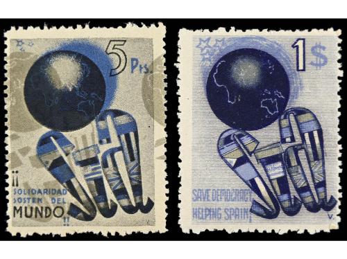 ESPAÑA GUERRA CIVIL. VIÑETAS POLÍTICAS. SIA. SOLIDARIDAD. 5 