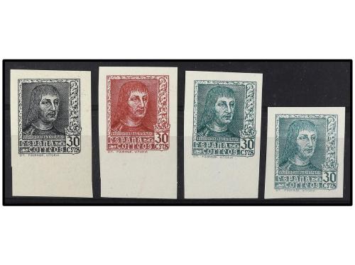 ** ESPAÑA. Ed. 844Aecb, Aecc, Aece y Accm. CUATRO VALORES SI