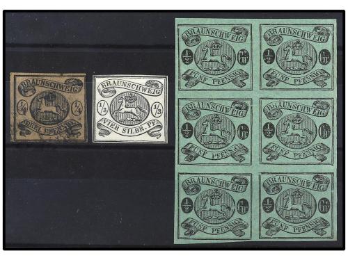 ** ALEMANIA ANTIGUOS ESTADOS: BRUNSWICK. Yv. 6, Mi. 10A. 186