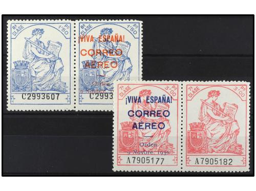 * ESPAÑA E. LOCALES PATRIOTICAS: BURGOS. Ed. 21ph, 22ph. 1,5