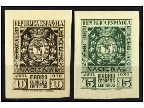 * ESPAÑA. Ed. 727/28. SERIE COMPLETA. 2 valores. LUJO. Cat. 