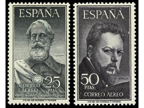 * ESPAÑA. Ed. 1124/25. LEGAZPI y SOROLLA. Serie completa. 2 