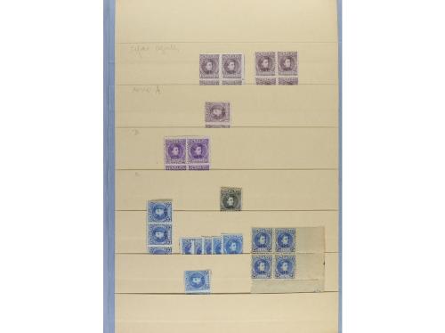 */° ESPAÑA. Ed. 241/55. STOCK en hojas clasificador con sell