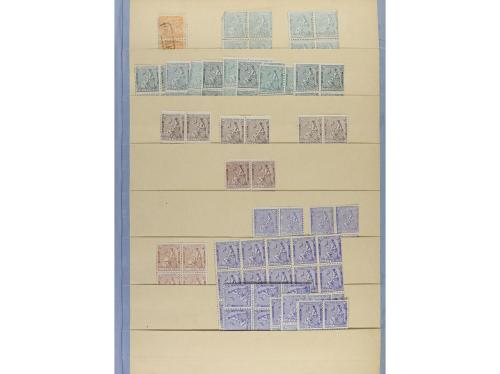 */° ESPAÑA. Ed. 130/37. STOCK de sellos sueltos en nuevo y u