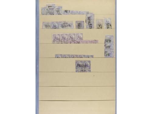 */° ESPAÑA. Ed. 130/37. STOCK de sellos sueltos en nuevo y u