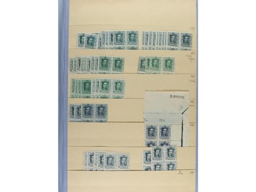 ESPAÑA. STOCK formado por: ** 291, 310/2, 314/8 y 317A en di