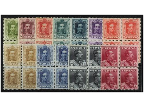 ** ESPAÑA. Ed. 310/22 sin 320 (4). SERIE hasta el 4 pts. a f