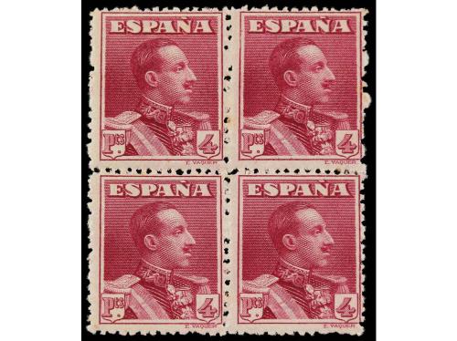 ** ESPAÑA. Ed. 310/22 sin 318 y 320 (4). SERIE hasta el 4 pt