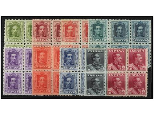 ** ESPAÑA. Ed. 310/22 sin 318 y 320 (4). SERIE hasta el 4 pt