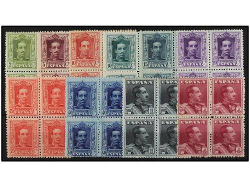 ** ESPAÑA. Ed. 310/22 sin 318 y 320 (4). SERIE hasta el 4 pt