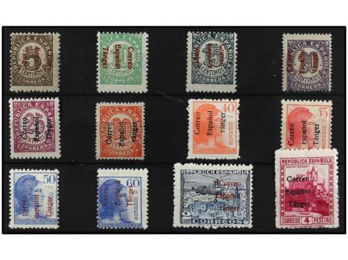 ** COLONIAS ESPAÑOLAS: TANGER. Ed. 96/107. SERIE COMPLETA, 1