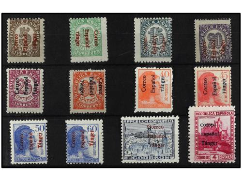 ** COLONIAS ESPAÑOLAS: TANGER. Ed. 96/107. SERIE COMPLETA, 1