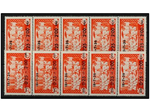 ** COLONIAS ESPAÑOLAS: MARRUECOS. Ed. 161. 0,25 + 2,00 pts. 