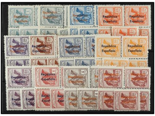 ** COLONIAS ESPAÑOLAS: SAHARA. Ed. 36A/47A. 5 SERIES COMPLET