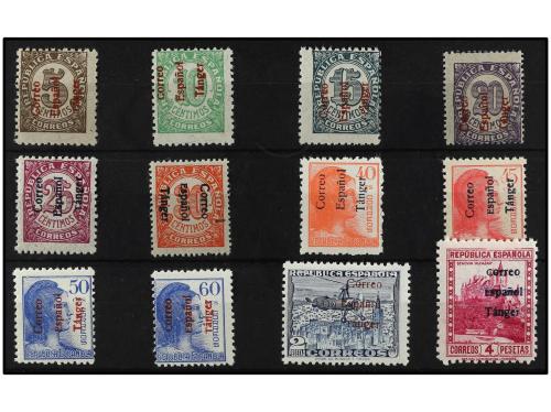 ** COLONIAS ESPAÑOLAS: TANGER. Ed. 96/107. SERIE COMPLETA, 1