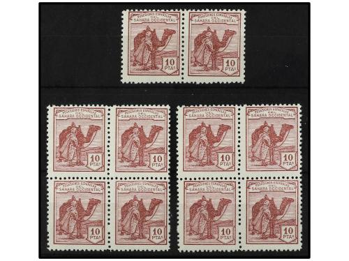 ** COLONIAS ESPAÑOLAS: SAHARA. Ed. 12N (10). 10 pts. carmín 