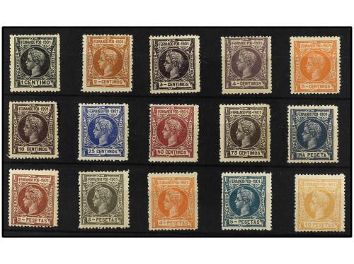 ** COLONIAS ESPAÑOLAS: FERNANDO POO. Ed. 95/109. SERIE COMPL