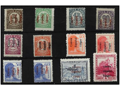 ** COLONIAS ESPAÑOLAS: TANGER. Ed. 96/107. SERIE COMPLETA, 1