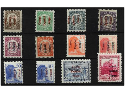 ** COLONIAS ESPAÑOLAS: TANGER. Ed. 96/107. SERIE COMPLETA, 1