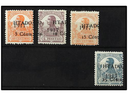** COLONIAS ESPAÑOLAS: GUINEA. Ed. 124/7. SERIE COMPLETA, 4 