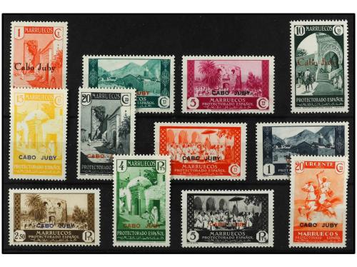 ** COLONIAS ESPAÑOLAS: CABO JUBY. Ed. 67/78 (5). 1 cto. a 5 