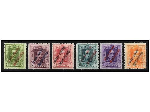 ** COLONIAS ESPAÑOLAS: TANGER. Ed. 17/22. SERIE COMPLETA, 6 