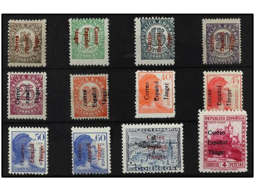 ** COLONIAS ESPAÑOLAS: TANGER. Ed. 96/107. SERIE COMPLETA, 1