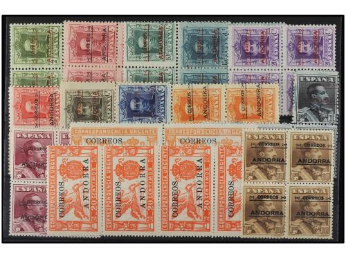 ** COLONIAS ESPAÑOLAS: ANDORRA. Ed. 1/14 (4). SERIE COMPLETA
