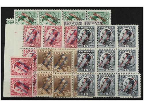 ** COLONIAS ESPAÑOLAS: TANGER. Ed. 64/9. 10 SERIES COMPLETAS