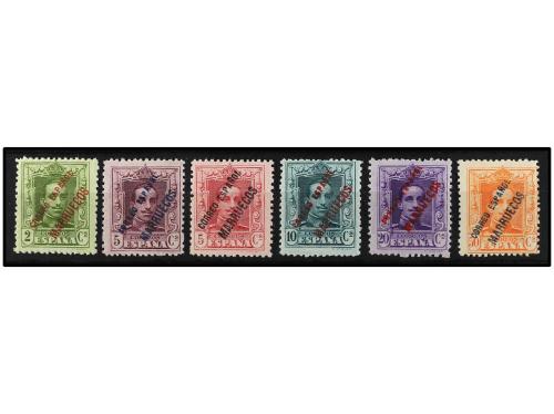 ** COLONIAS ESPAÑOLAS: TANGER. Ed. 17/22. SERIE COMPLETA, 6 