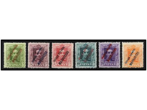 ** COLONIAS ESPAÑOLAS: TANGER. Ed. 17/22. SERIE COMPLETA, 6 